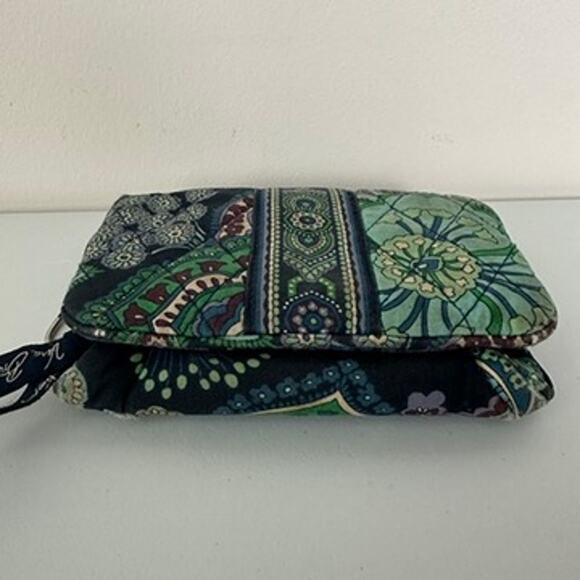 Vera Bradley Blue Rhapsody Taxi Wallet Compact Cotton Wallet For Crafts/Repairs - Picture 5 of 16